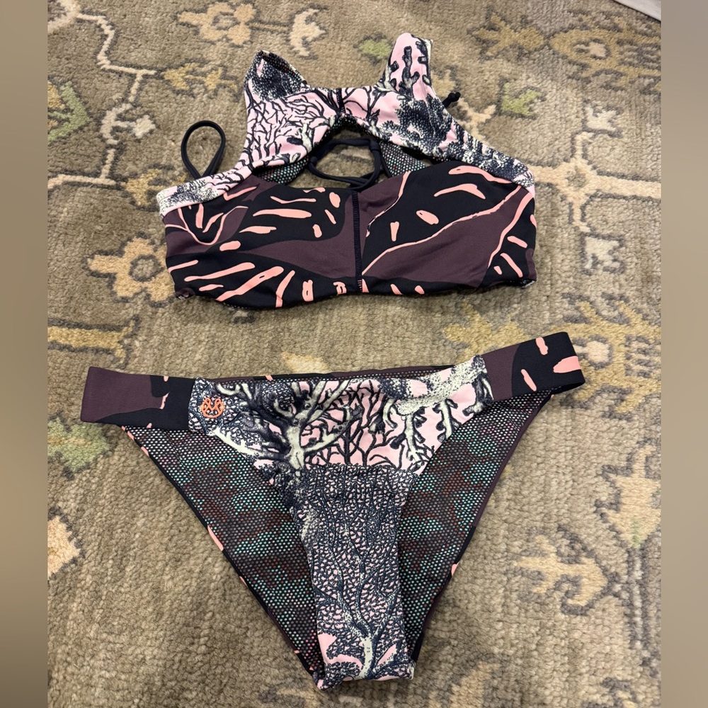 Maaji two piece reversible swimsuit